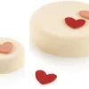 Chablon en silicone (x 2) 30 Coeurs Silikomart