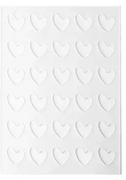 Chablon en silicone (x 2) 30 Coeurs Silikomart