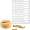 Chablon en silicone (x 2) 43 Moustaches Silikomart