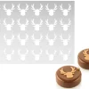 Chablon en silicone (x 2) 48 rennes Rudolph Silikomart