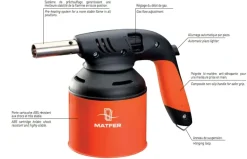 Chalumeau de cuisine à gaz Matfer