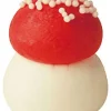 Champignon rouge en sucre Décoration gâteau Ø 2,2 cm (x 75)