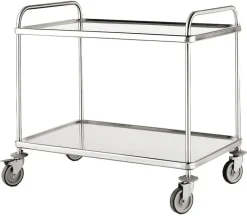 Chariot de service 2 plateaux