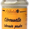 Citronnelle odorante poudre 110 g Mélodie Gourmande