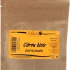 Citron noir en poudre 50 g Mélodie Gourmande
