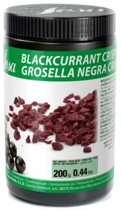 Éclats (crispy) de cassis croustillants 200 g Sosa