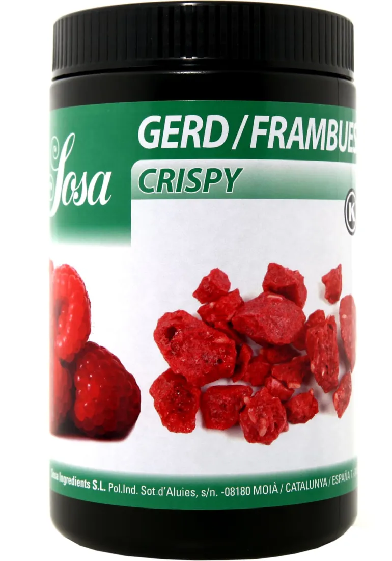 Éclats (crispy) de framboise croustillants 300 g Sosa