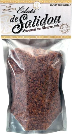 Éclats de caramel au beurre salé Salidou 220 g La Maison d'Armorine