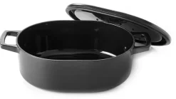 Cocotte ovale fonte émaillée Nori revêtement céramique 42 x 31,5 cm Beka
