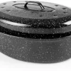 Cocotte Roaster acier émaillé 42 x 32 cm Ibili