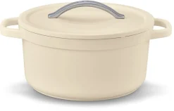 Cocotte ronde Plume beige Ø 24 cm Beka