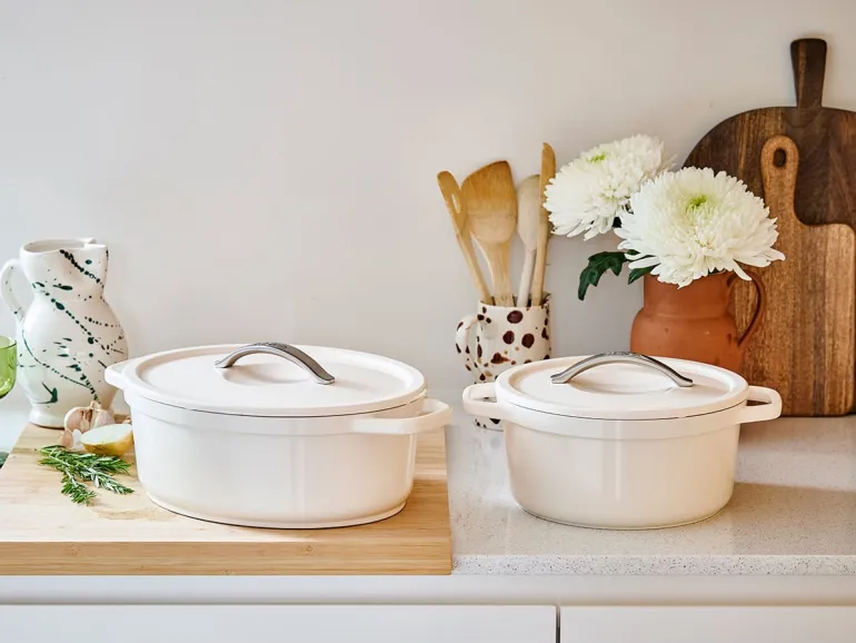 Cocotte ronde Plume beige Ø 24 cm Beka