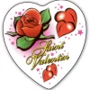 Coeur Saint Valentin (x 24) en pain azyme