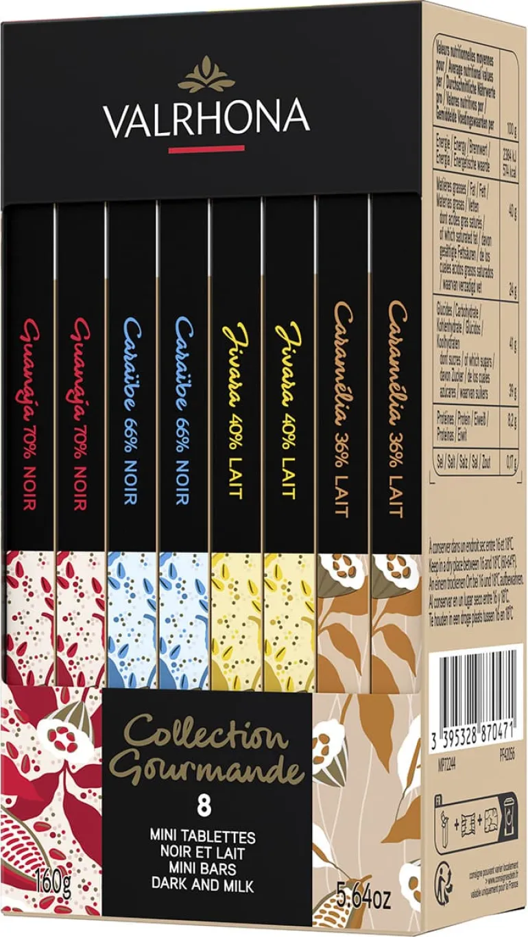 Coffret découverte grands crus par Valrhona Valrhona
