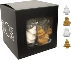 Coffret de sucres 26 bonhomme de neige et sapin de Noël Ercus Sucre