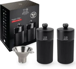 Coffret Duos Moulins "Night Chic" 12 cm Peugeot