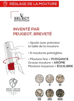 Coffret Duos Moulins "Night Electric" 15 cm Peugeot