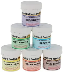 Colorant alimentaire en poudre blanc 20 g Mallard Ferrière