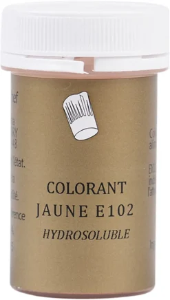 Colorant alimentaire en poudre jaune 10 g Selectarôme