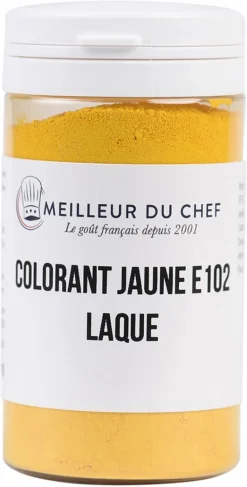 Colorant alimentaire en poudre jaune 25 g Selectarôme