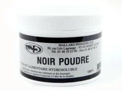Colorant alimentaire en poudre noir 50 g Mallard Ferrière