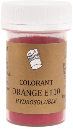 Colorant alimentaire en poudre orange 10 g Selectarôme
