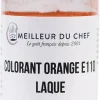 Colorant alimentaire en poudre orange 25 g Selectarôme
