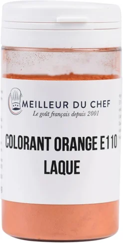 Colorant alimentaire en poudre orange 25 g Selectarôme