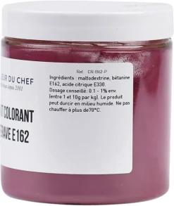 Colorant alimentaire en poudre rouge betterave 100 g Selectarôme