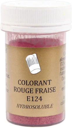 Colorant alimentaire en poudre rouge fraise 10 g Selectarôme