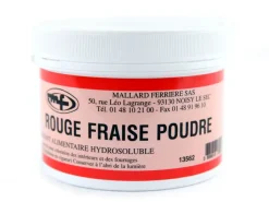 Colorant alimentaire en poudre rouge fraise 50 g Mallard Ferrière