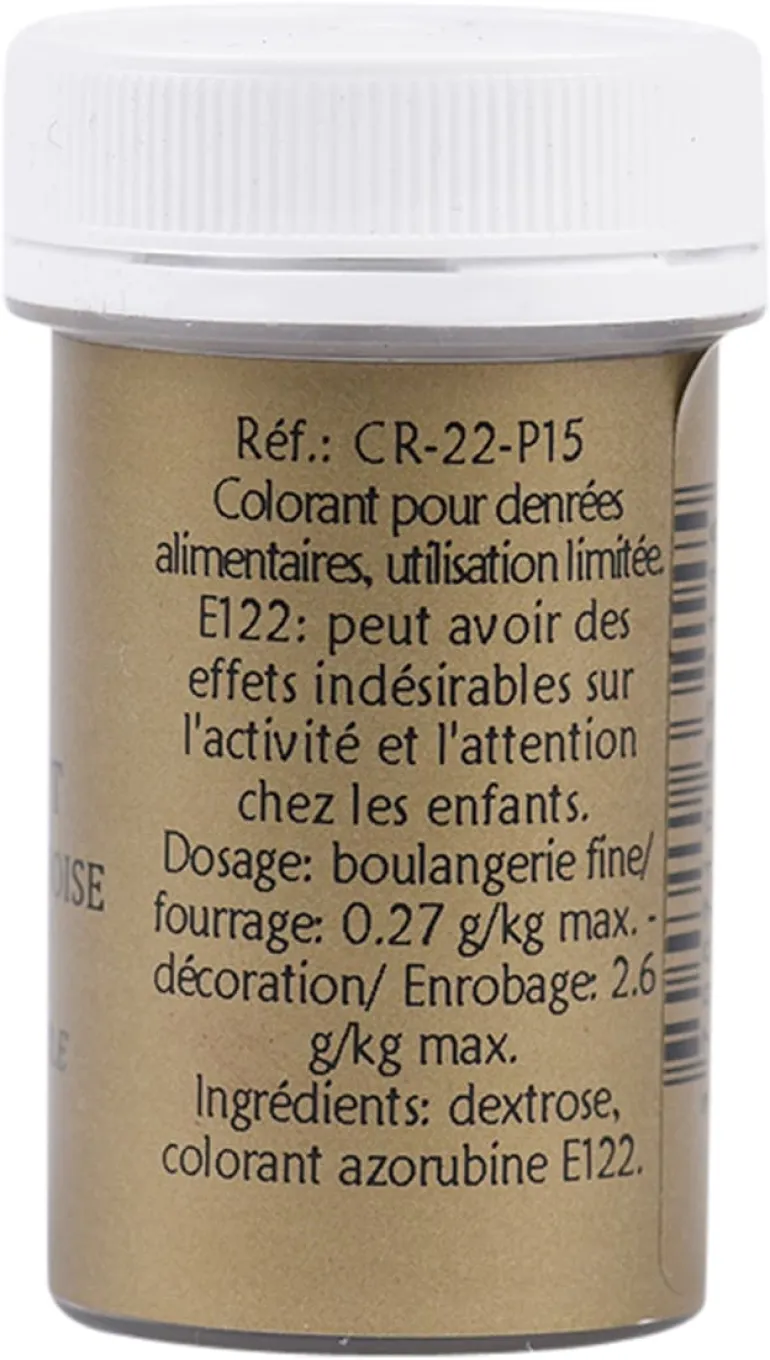 Colorant alimentaire en poudre rouge framboise 10 g Selectarôme