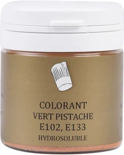 Colorant alimentaire en poudre vert pistache 25 g Selectarôme