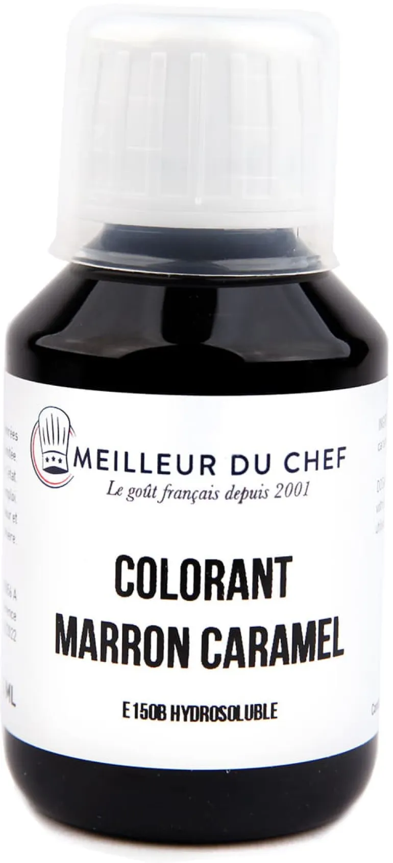 Colorant alimentaire liquide marron-caramel 1 litre Meilleur du Chef
