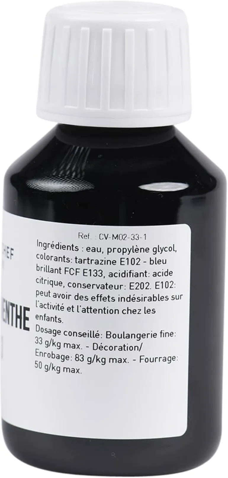 Colorant alimentaire liquide vert menthe 58 ml Meilleur du Chef