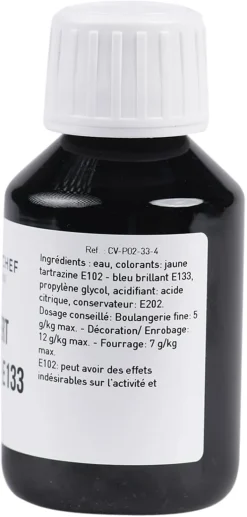 Colorant alimentaire liquide vert pistache 1 litre Meilleur du Chef