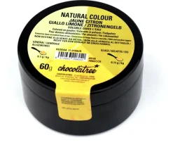 Colorant naturel jaune citron en poudre hydrosoluble 60 g Chocolatree