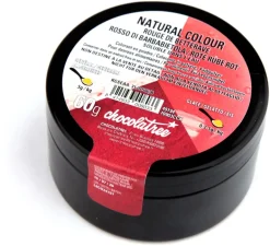 Colorant naturel rouge betterave en poudre hydrosoluble 60 g Chocolatree