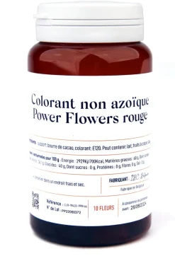 Colorant non azoïque Power Flowers Rouge 10 fleurs IBC Belgium