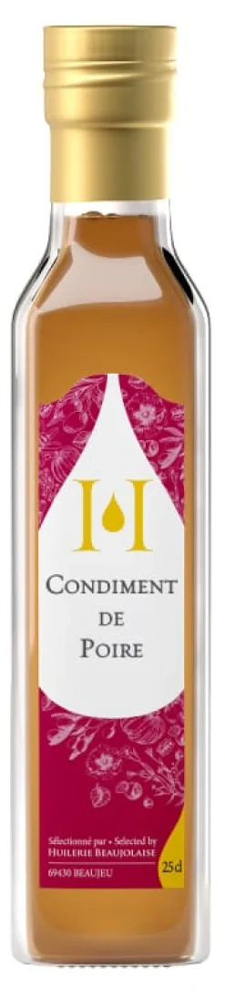 Condiment de poire 25 cl Huilerie Beaujolaise