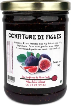 Confiture de figue 1 kg Confitures de Haute Soule