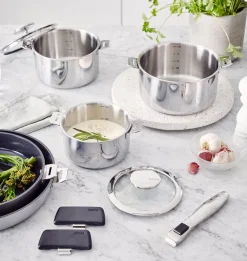 Corps de casseroles inox Beka Evolution Lot de 3 Ø 16 - 18 - 20 cm Beka