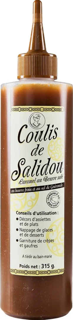 Coulis de Salidou caramel au beurre salé 315 g La Maison d'Armorine