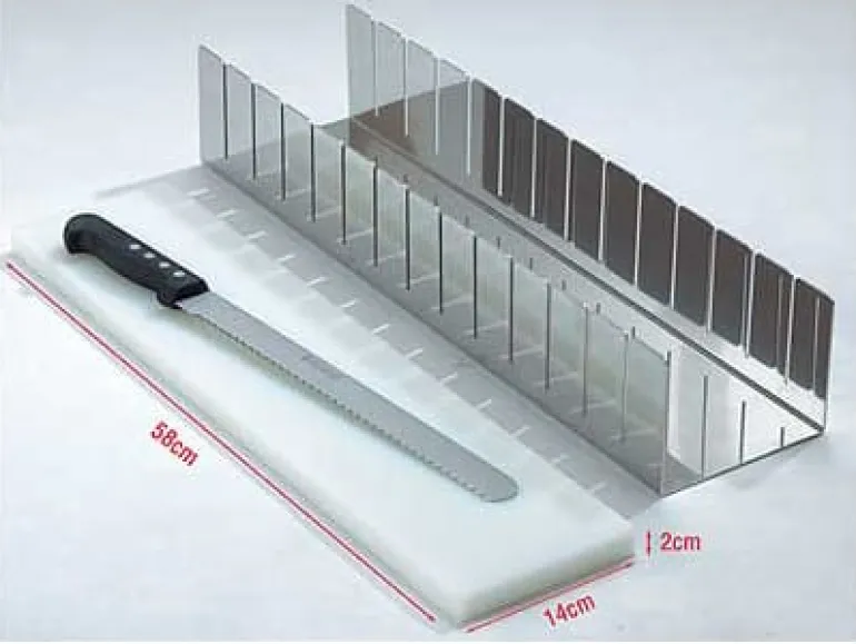 Coupe bande inox 9 parts de 4 x 13,5 cm Mallard Ferrière