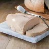 Coupe foie-gras plateau marbre 21 x 20 cm Chevalier Diffusion