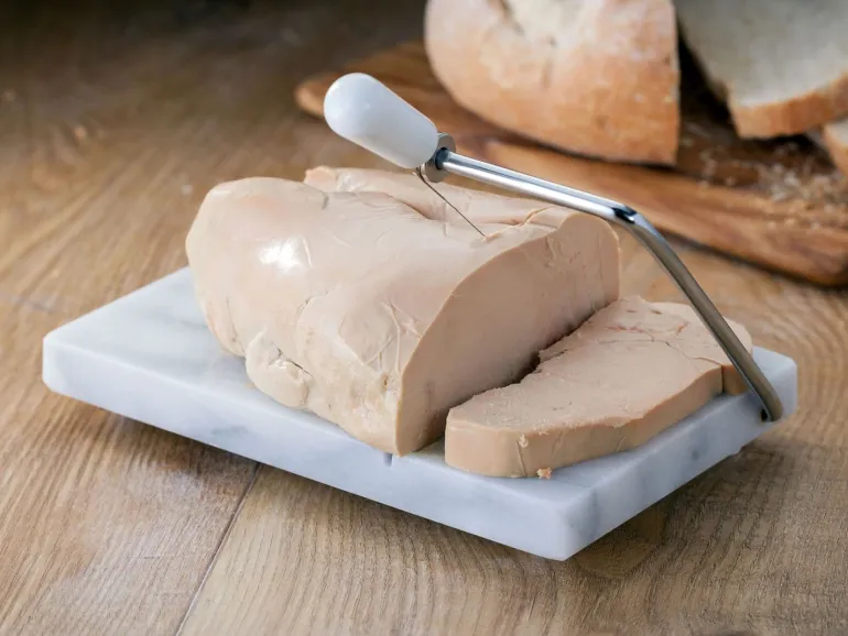 Coupe foie-gras plateau marbre 21 x 20 cm Chevalier Diffusion