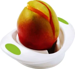 Coupe mangue dénoyauteur avec socle Moha