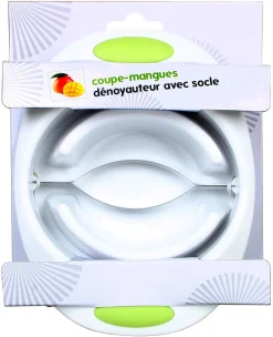 Coupe mangue dénoyauteur avec socle Moha