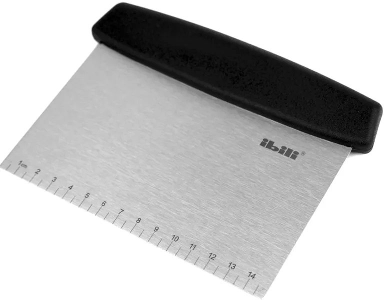 Coupe pâte inox gradué larg 16 cm Ibili