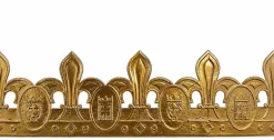 Couronne de roi or avec attache carton 5 unités Nordia